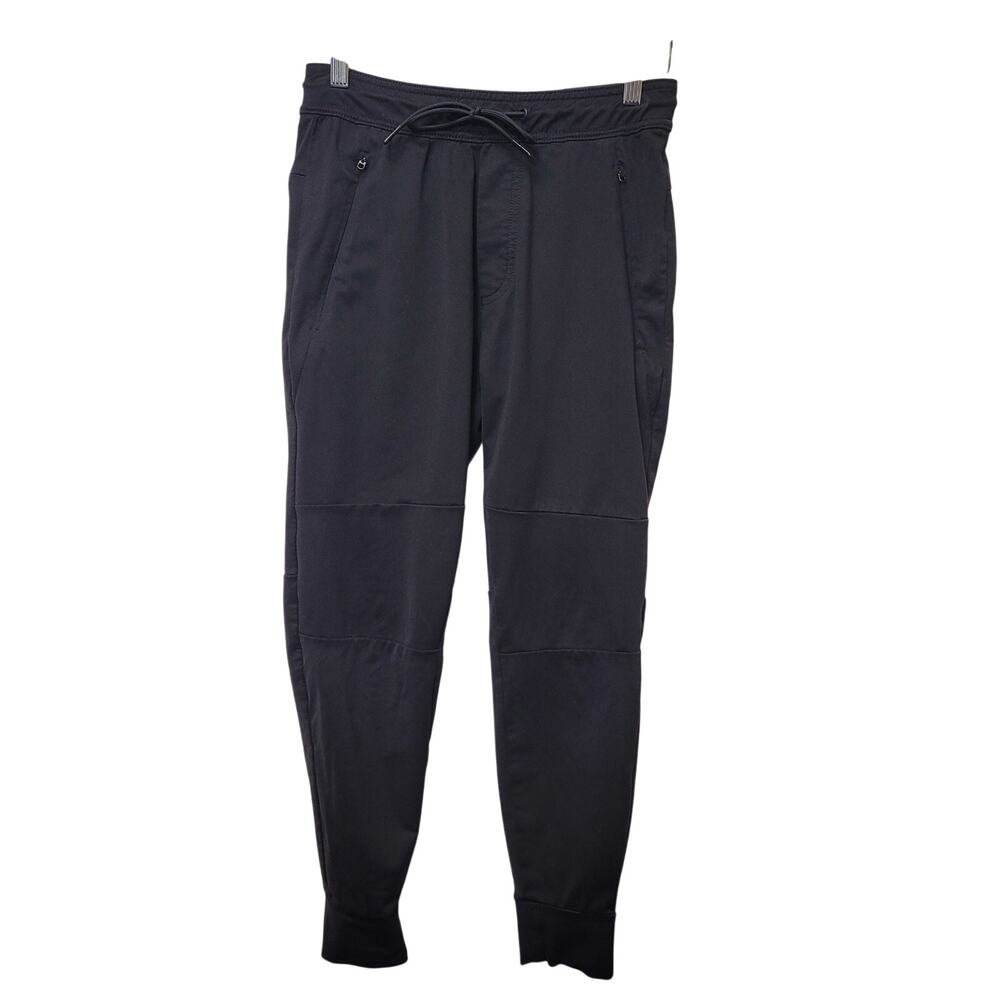 American Eagle Black Jogger Pants Mens Size XS Zip Pocket Athletic Training